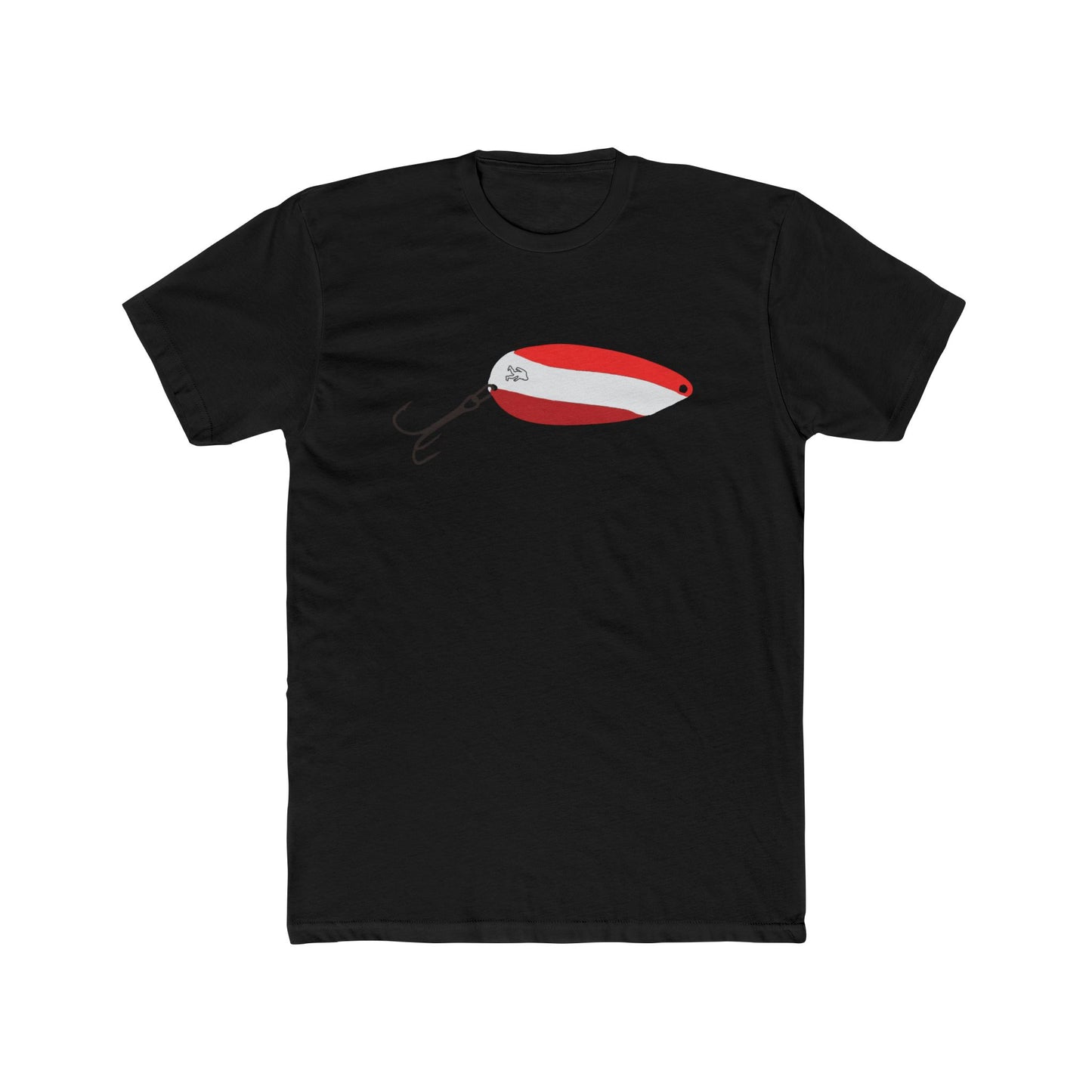 Retro Walleye Spoon Fishing Tee