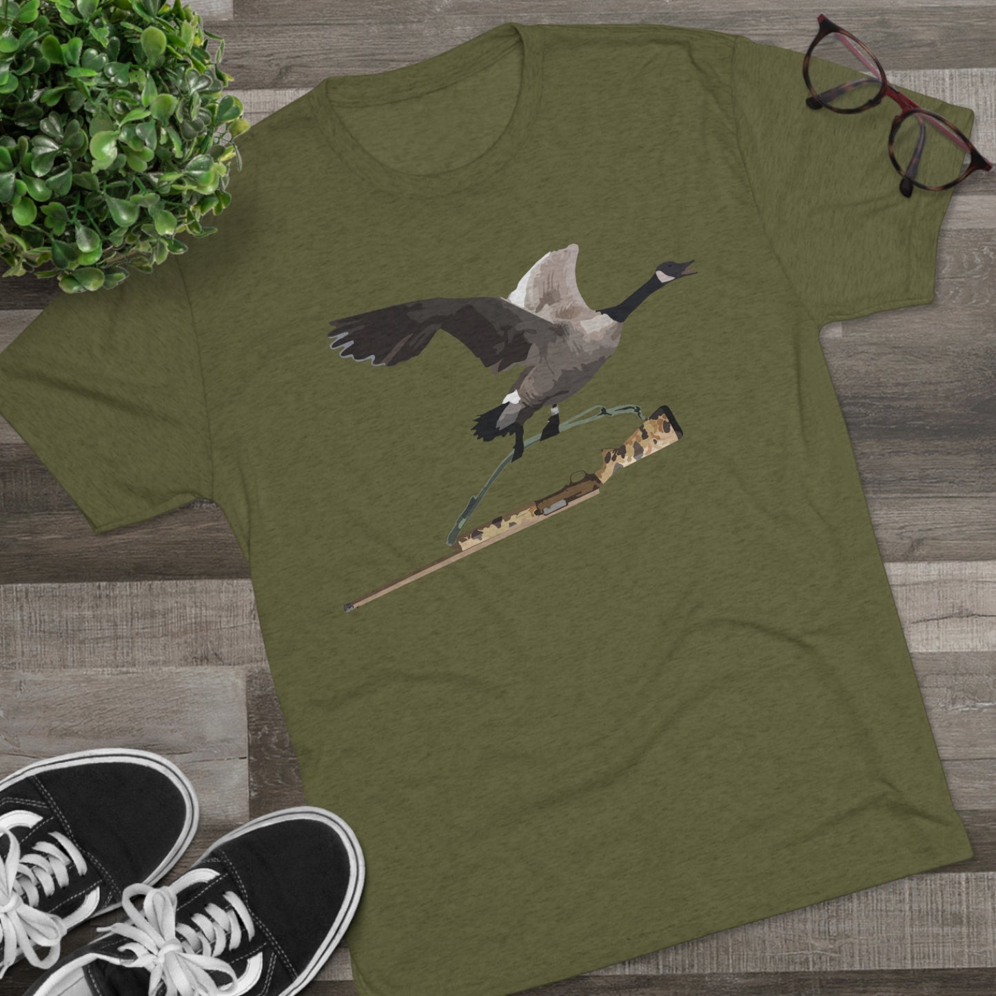Goose Hunting Crew Tee
