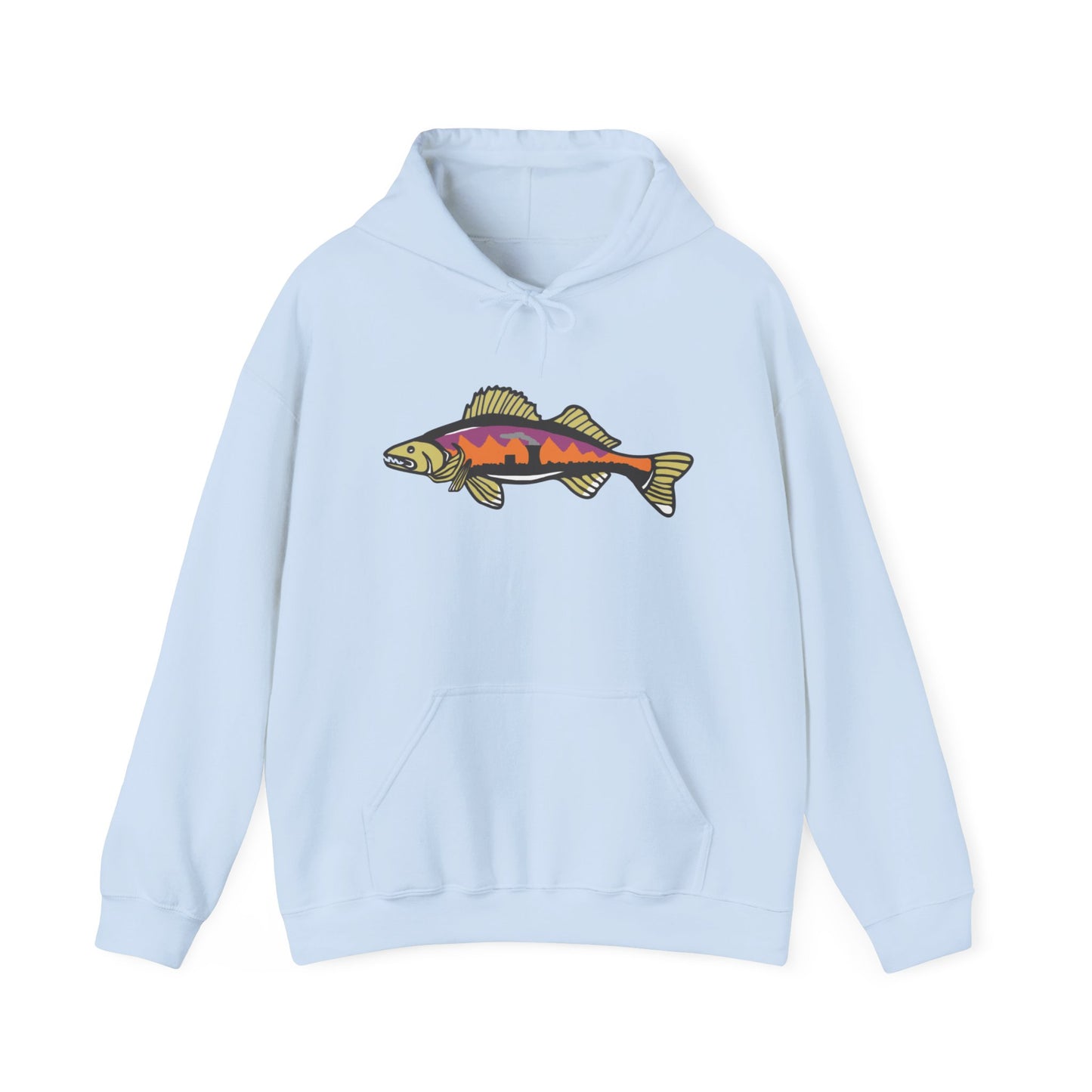 Walleye Hooded Sweatshirt
