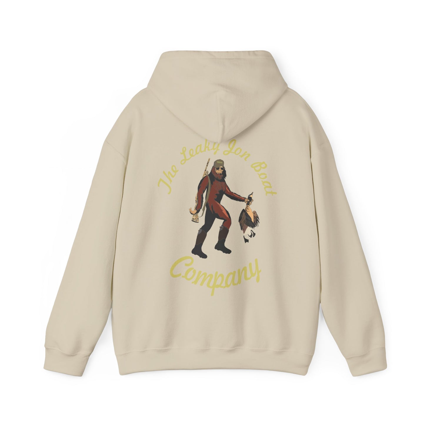 Bigfoot with a Goose Hoodie