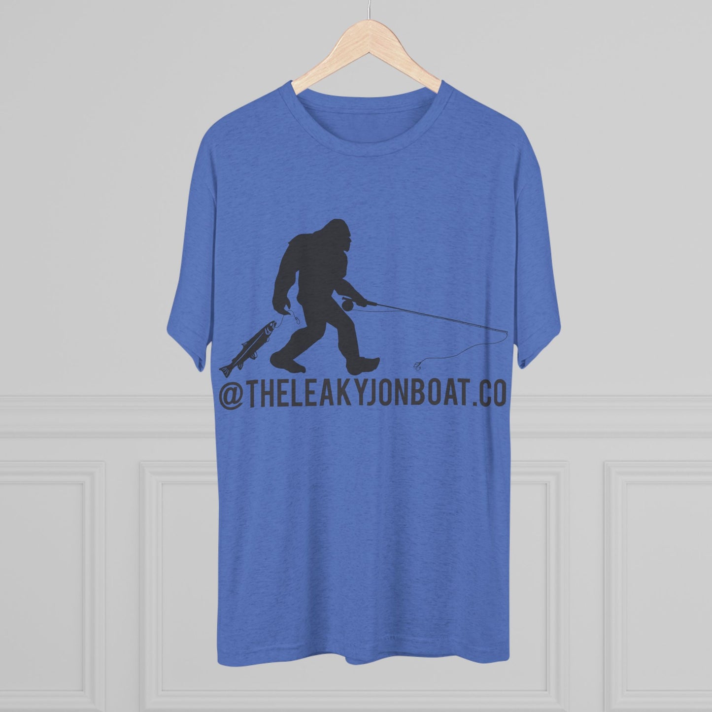 Bigfoot Fishing Tri-Blend Crew Tee