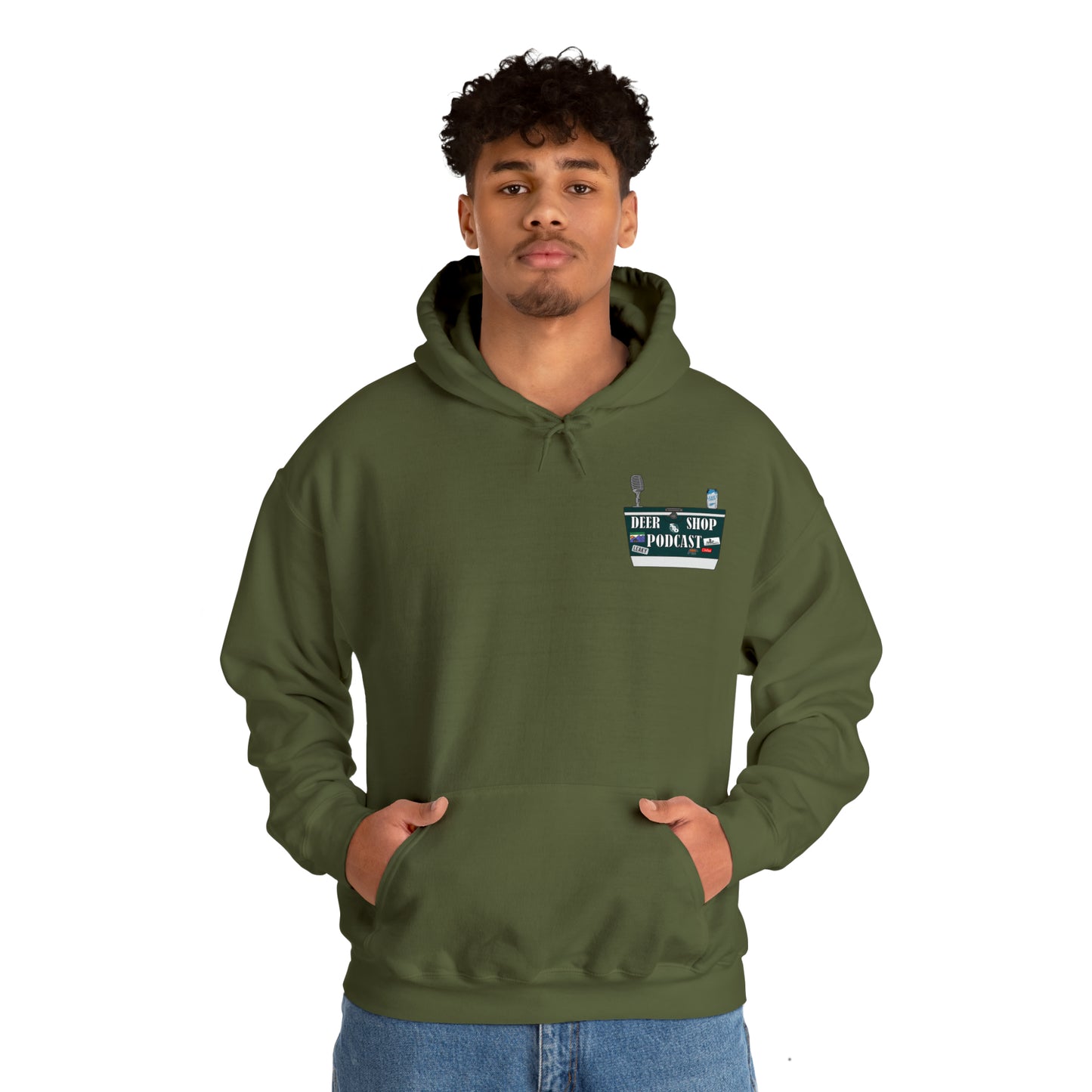 Side by Side Buck Hoodie