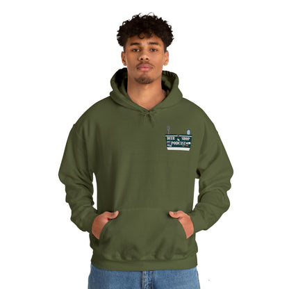 Side by Side Buck Hoodie