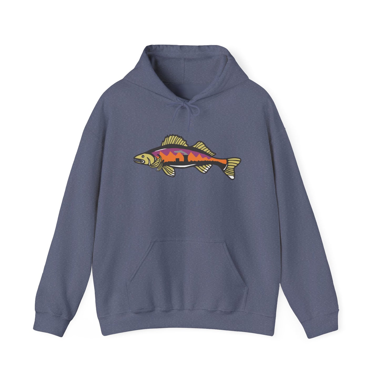 Walleye Hooded Sweatshirt