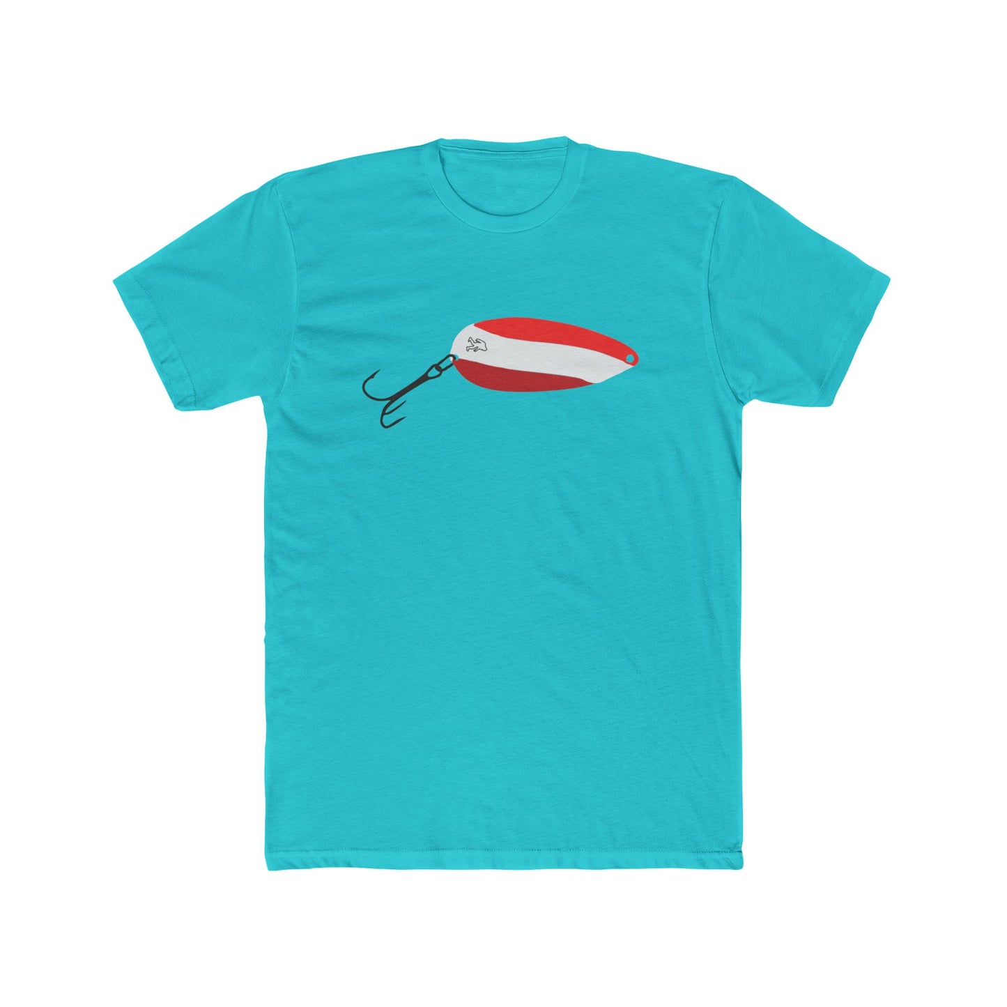 Retro Walleye Spoon Fishing Tee