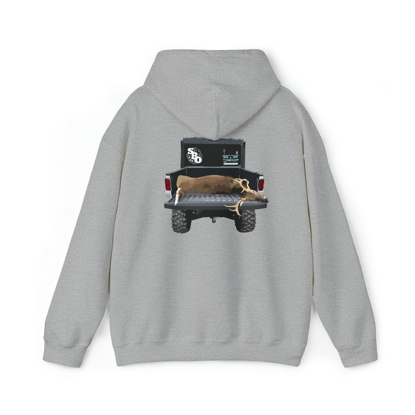 Side by Side Buck Hoodie