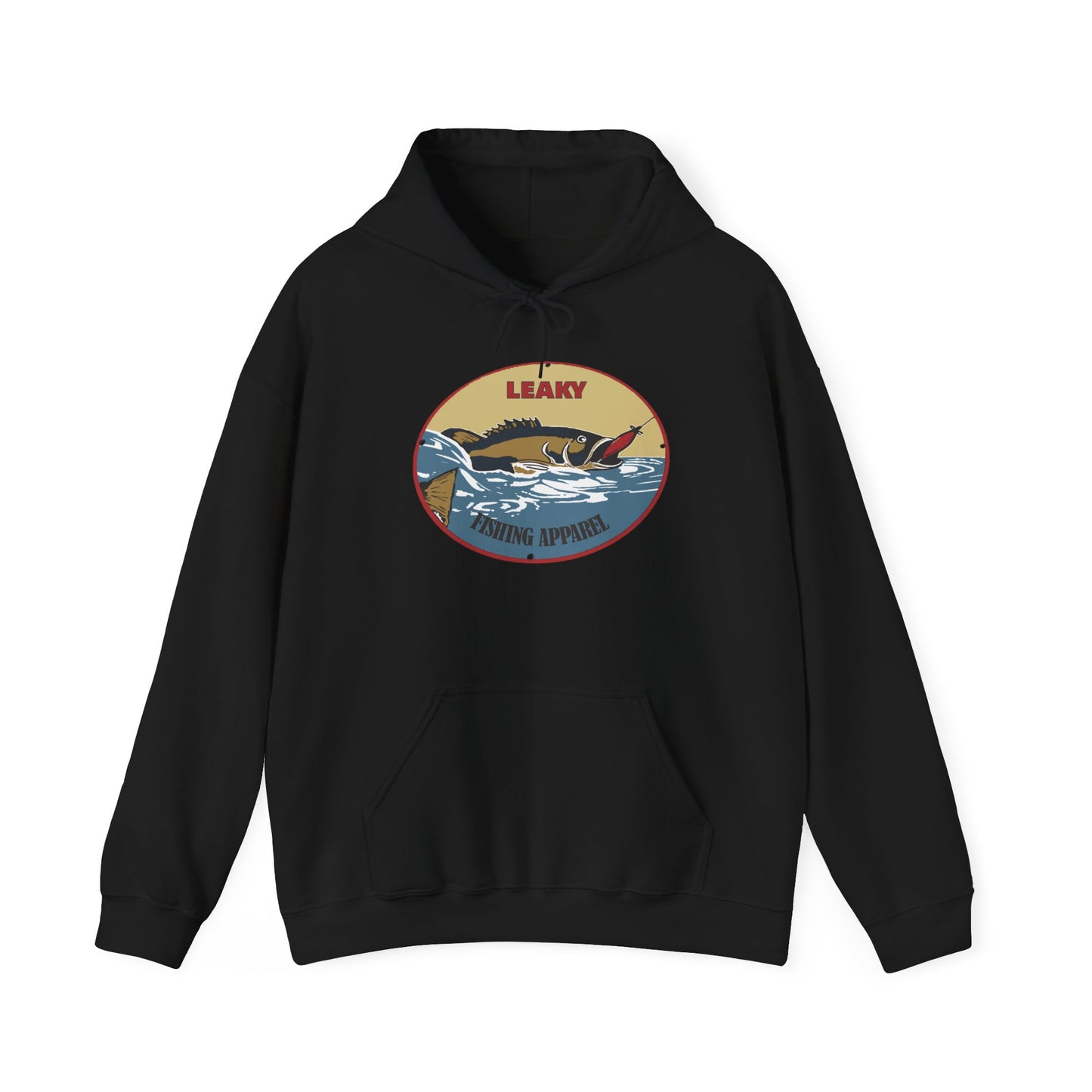 Retro Walleye Leaky Hoodie