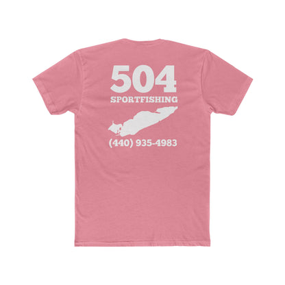 504 Sportfishing Blue Lake Erie Crew Tee