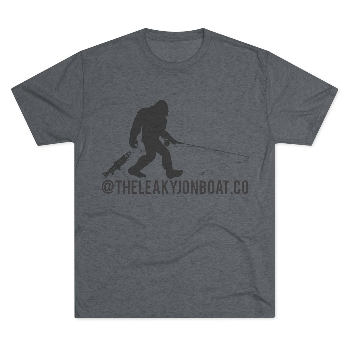 Bigfoot Fishing Tri-Blend Crew Tee