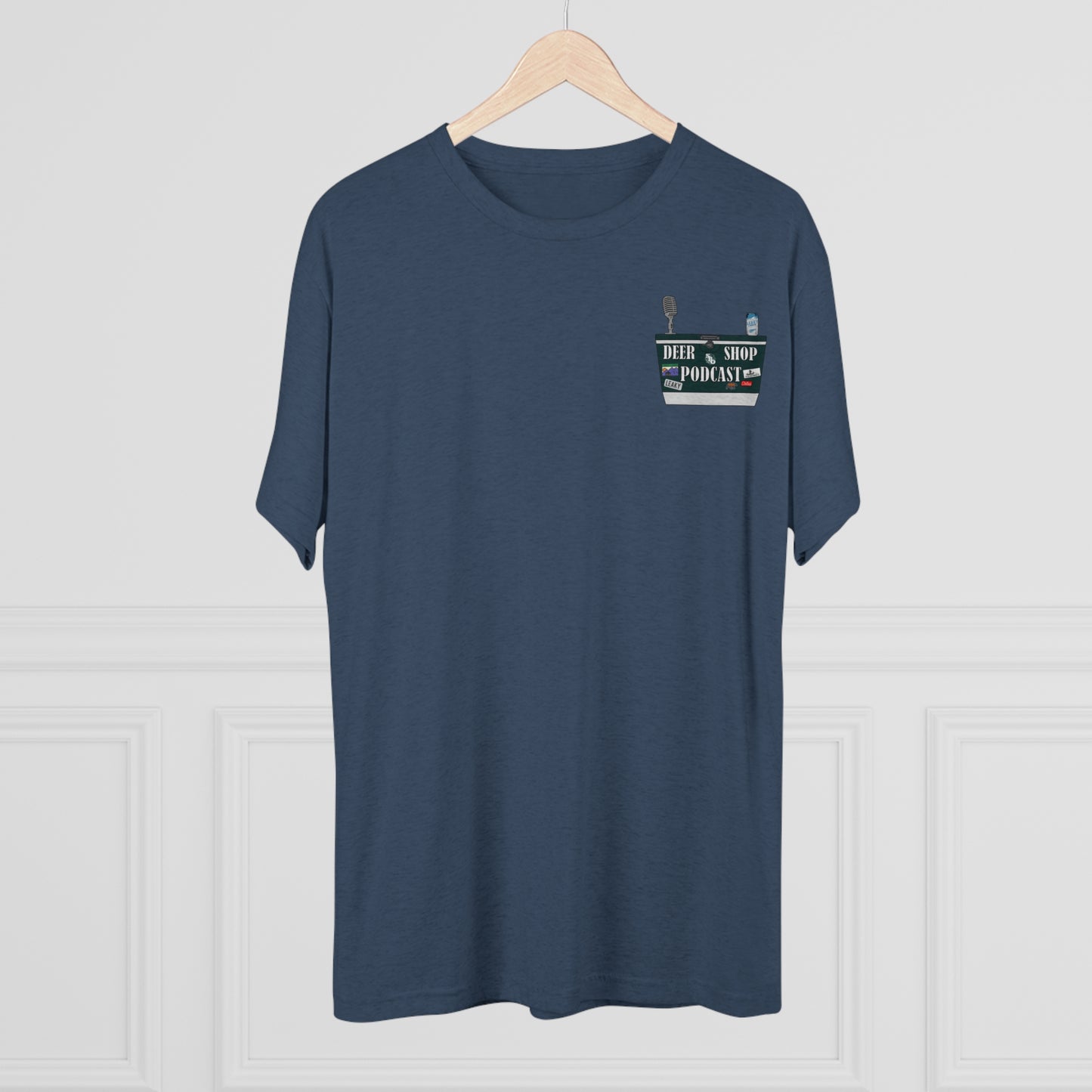 Side By Side Buck Tri-Blend Crew Tee