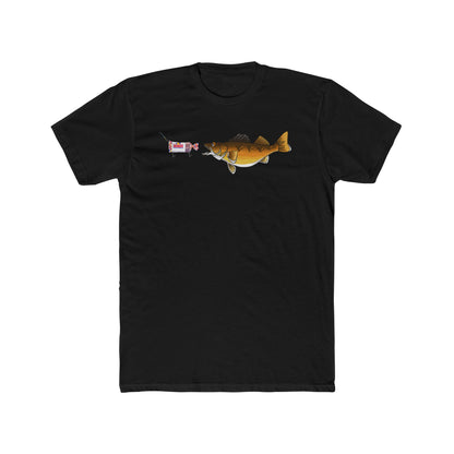 Walleye Chasing Wonderbread Bandit Crew Tee