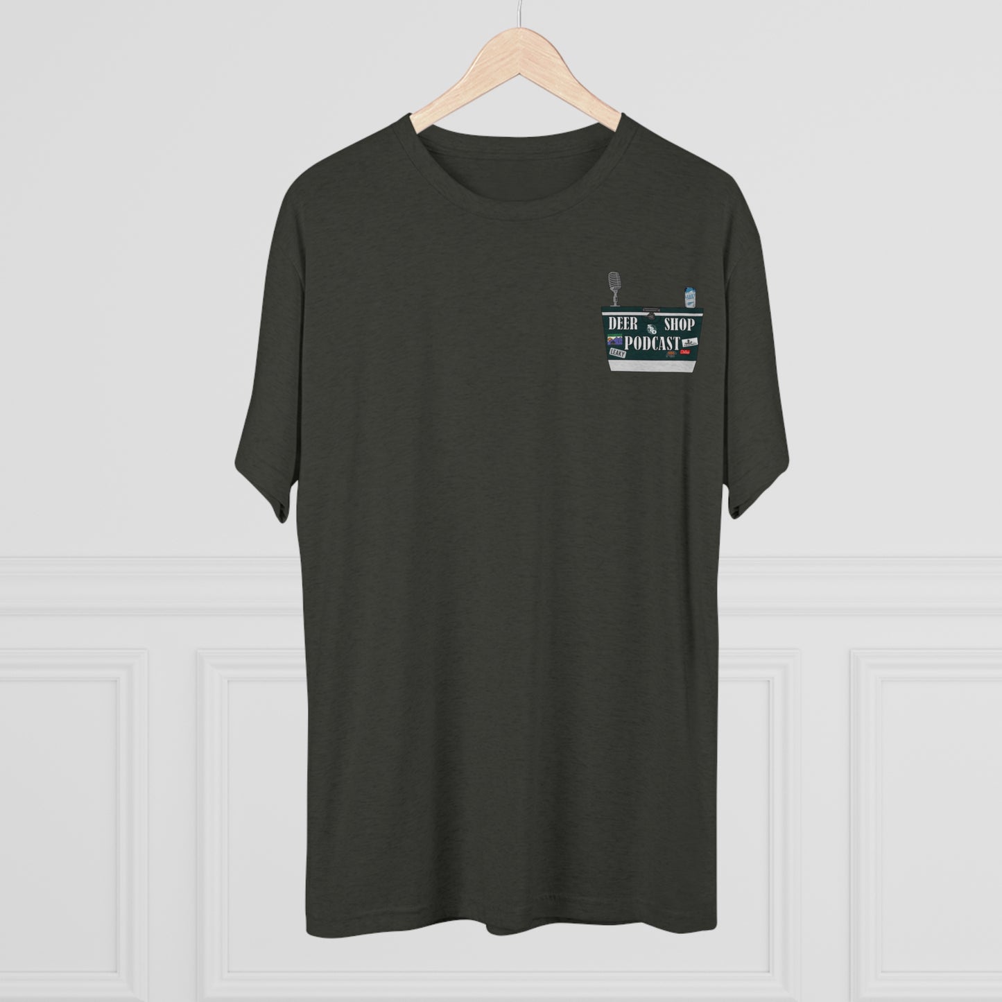 Side By Side Buck Tri-Blend Crew Tee