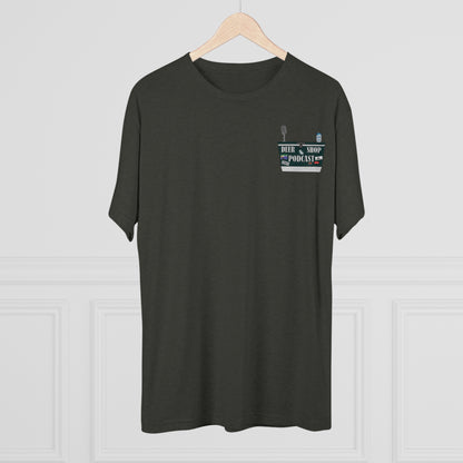 Side By Side Buck Tri-Blend Crew Tee