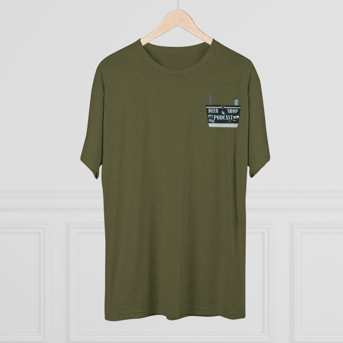 Side By Side Buck Tri-Blend Crew Tee