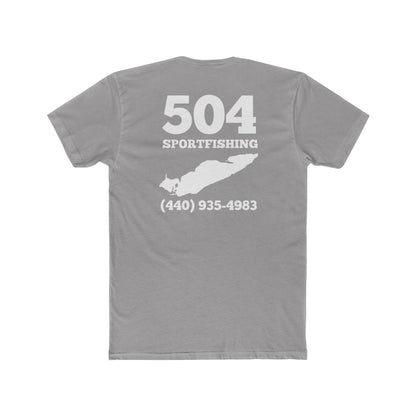 504 Sportfishing Blue Camo Crew Tee