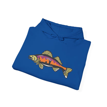 Walleye Hooded Sweatshirt
