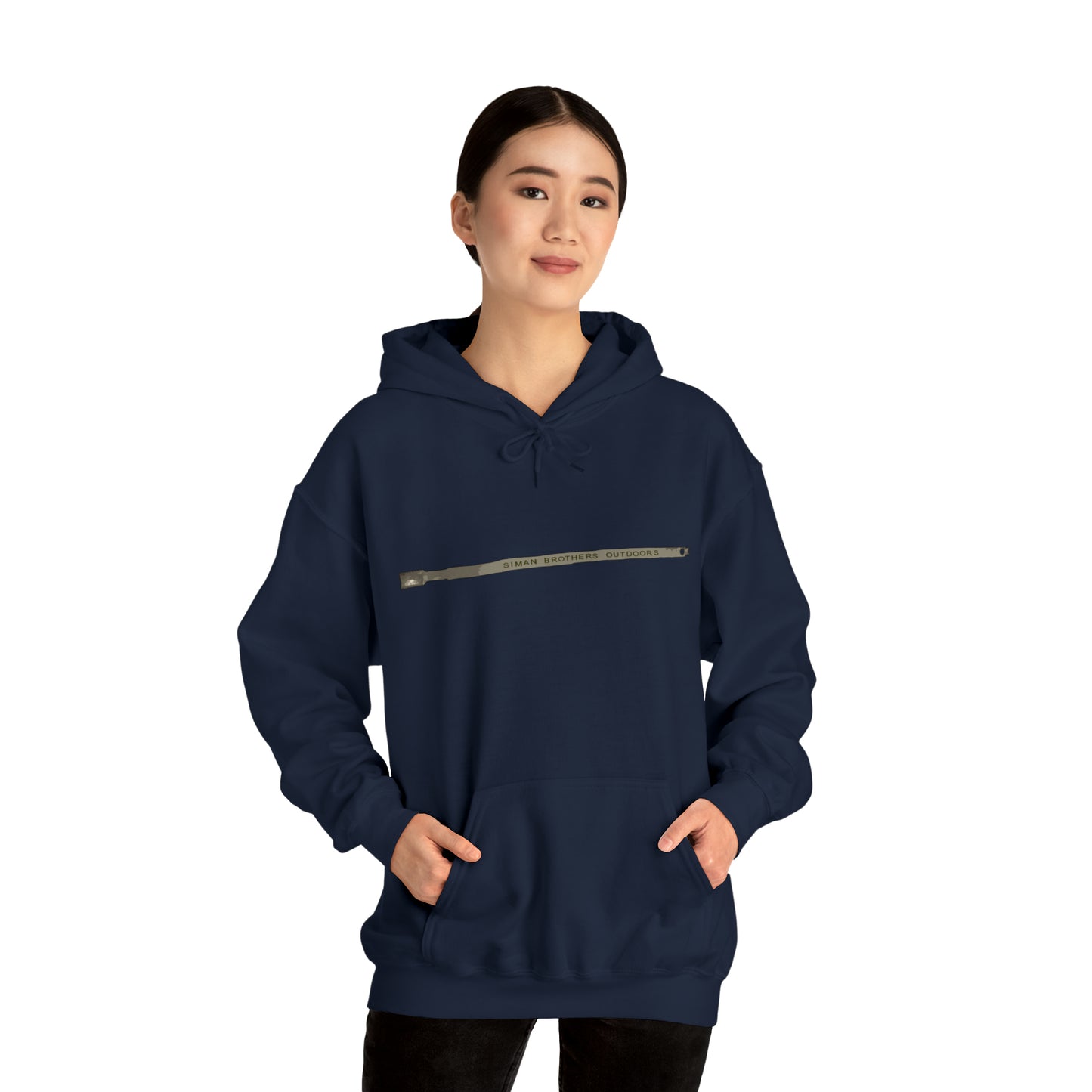 Metal Deer Tag Hoodie