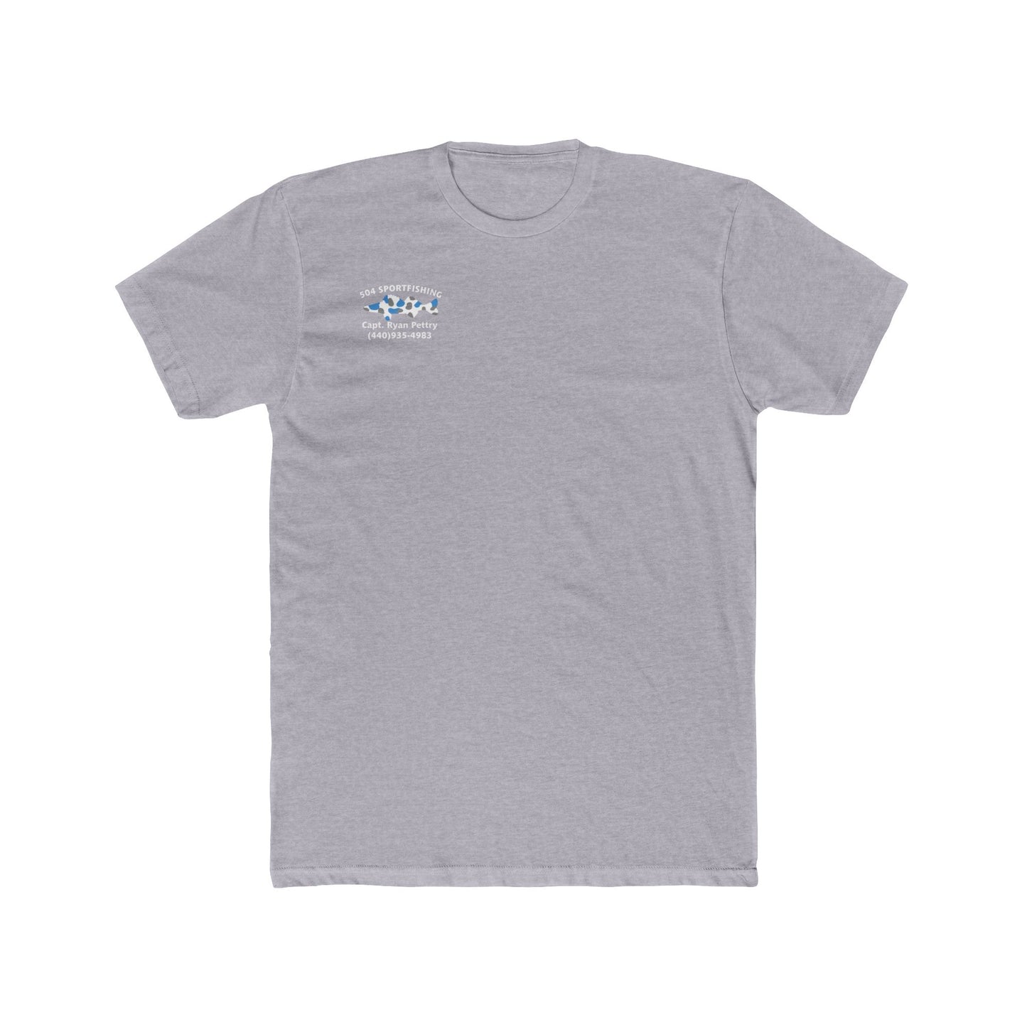 504 Sportfishing Blue Lake Erie Crew Tee