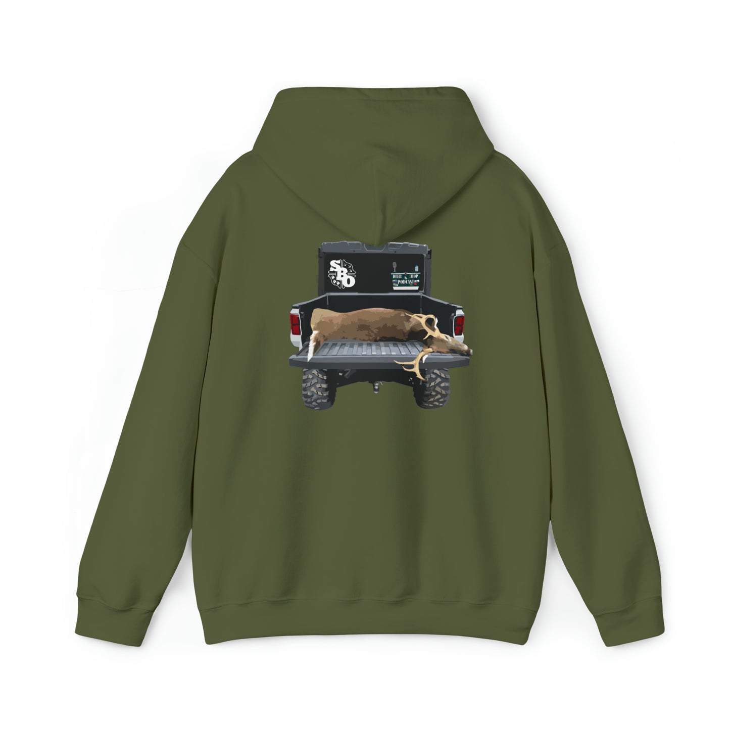 Side by Side Buck Hoodie