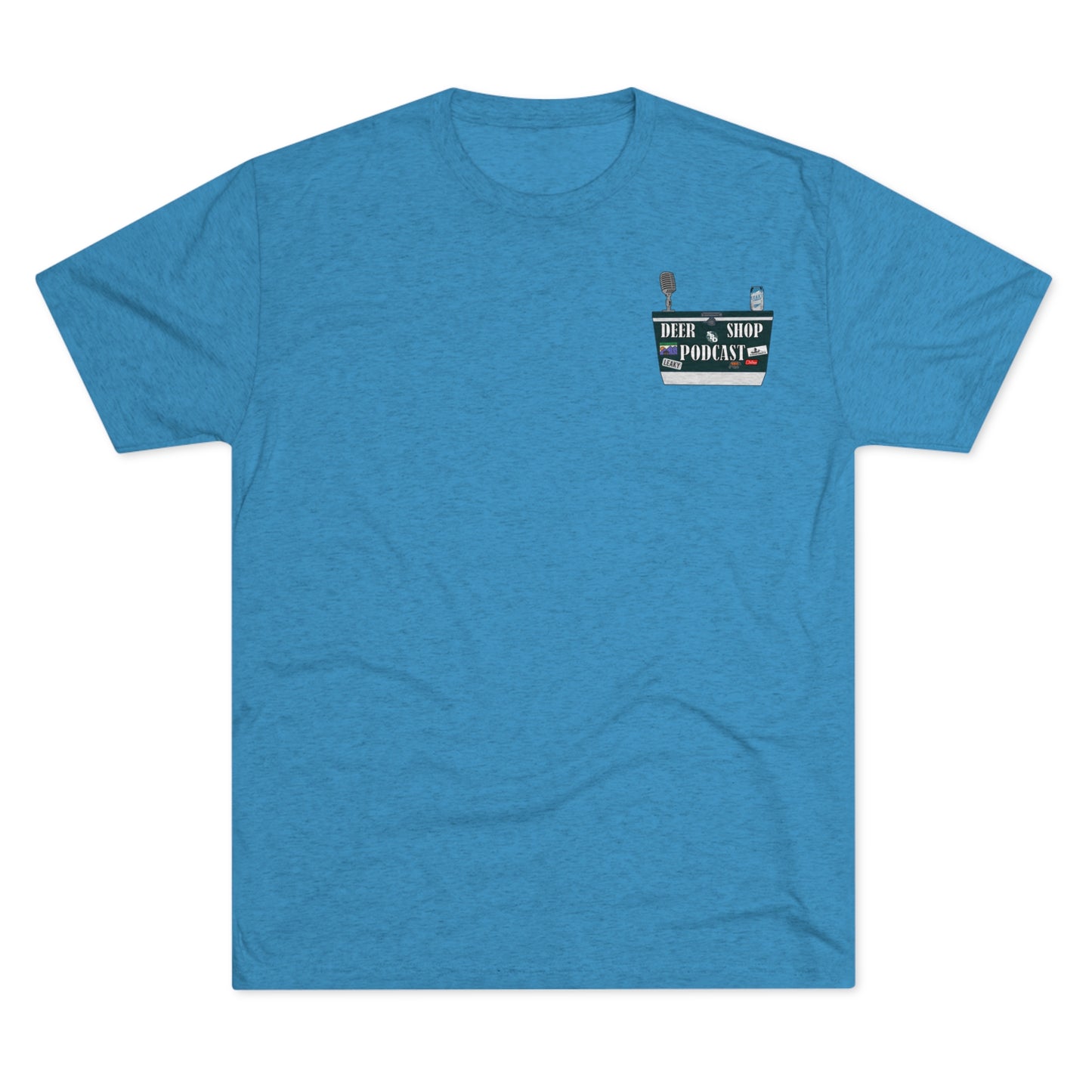 Side By Side Buck Tri-Blend Crew Tee