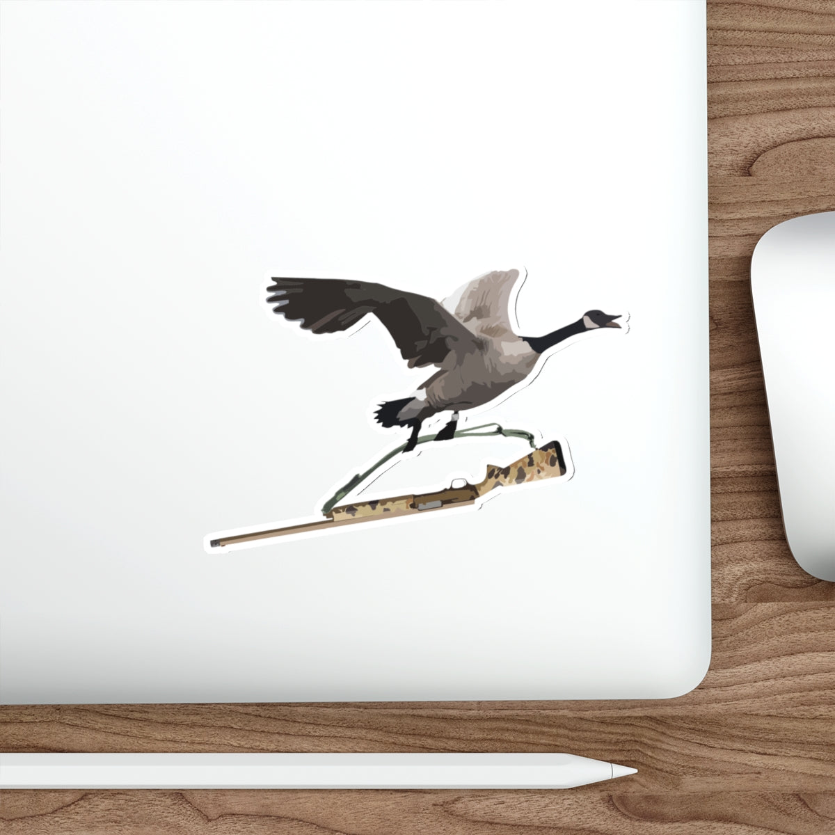 Goose Gun Sticker