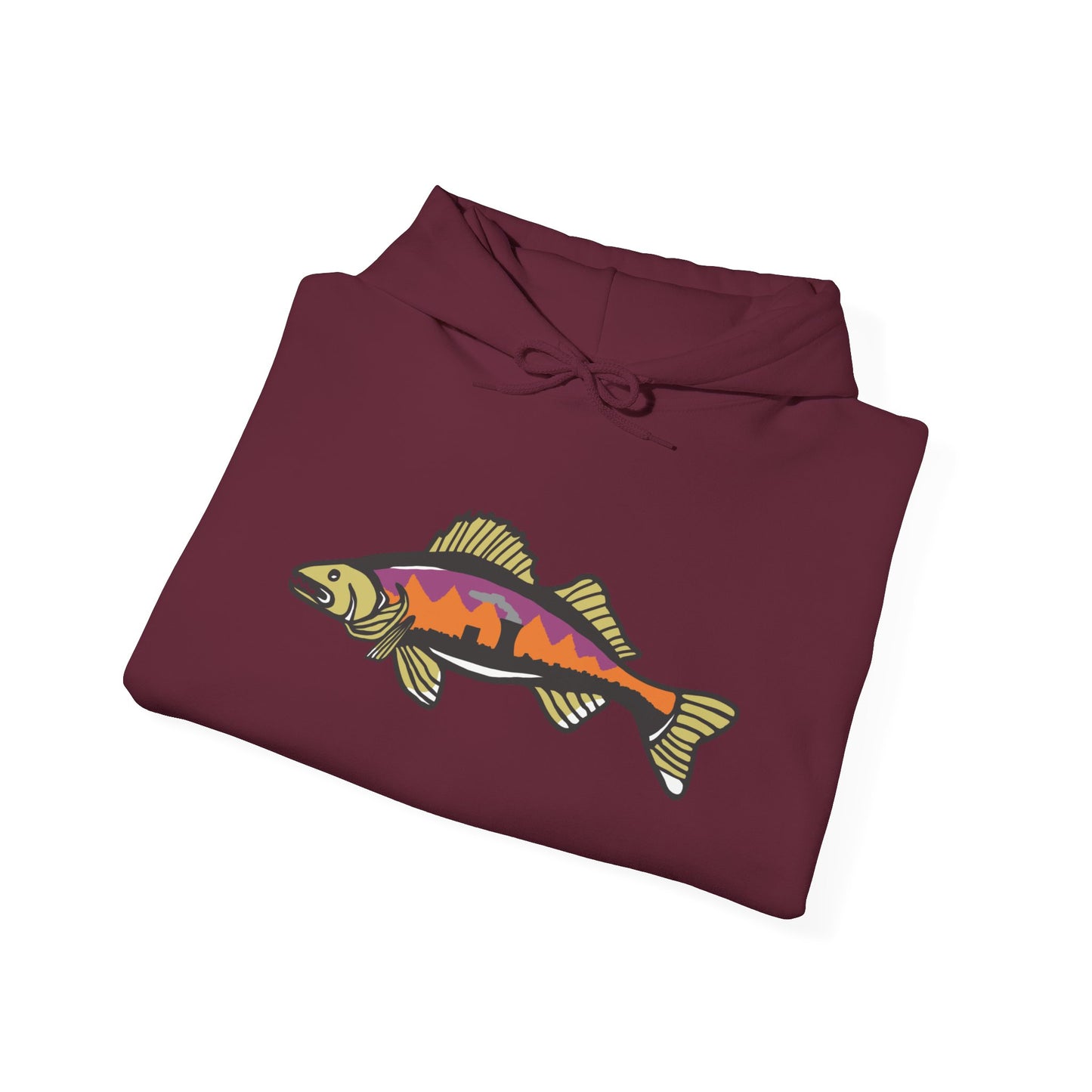 Walleye Hooded Sweatshirt