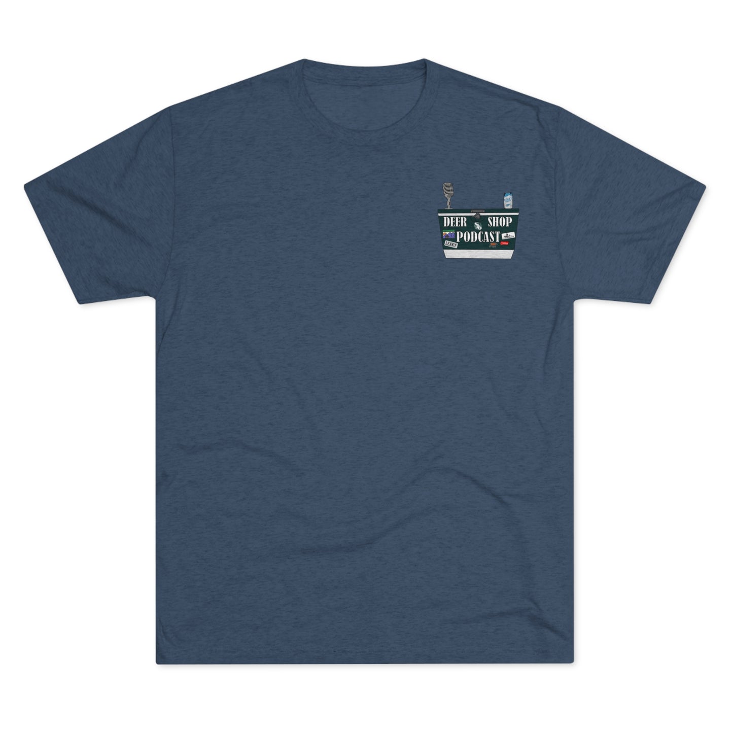 Side By Side Buck Tri-Blend Crew Tee