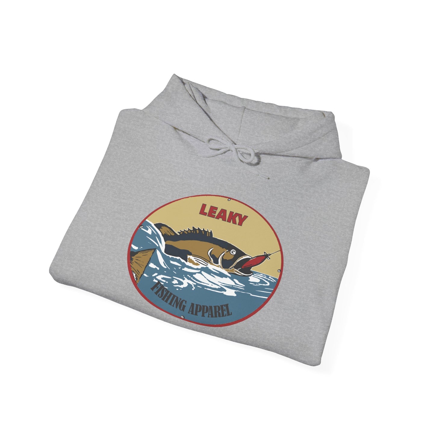 Retro Walleye Leaky Hoodie