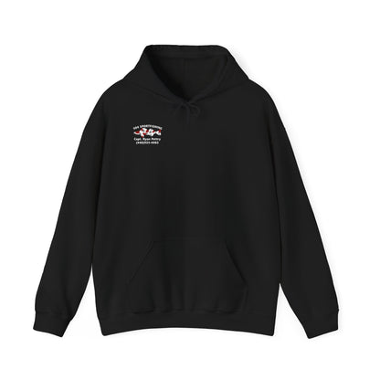 504 Sportfishing Red Logo Hooded Sweatshirt