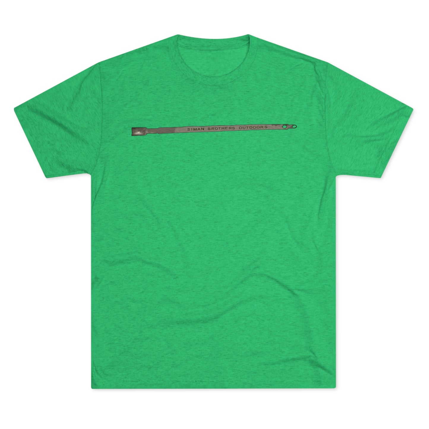 Metal Deer Tag Tri-Blend Crew Tee