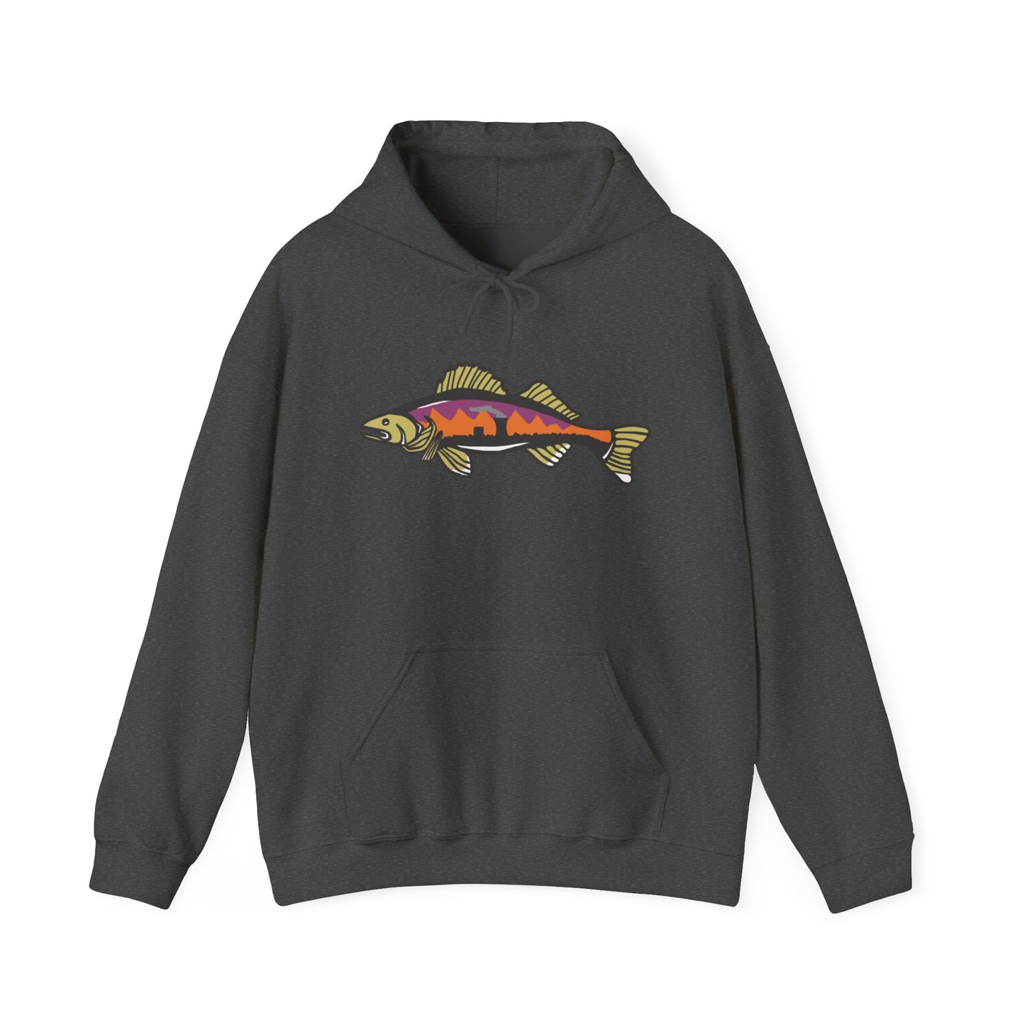 Walleye Hooded Sweatshirt