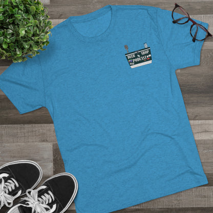 Side By Side Buck Tri-Blend Crew Tee
