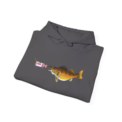 Walleye Chasing Wonderbread Hooded Sweatshirt