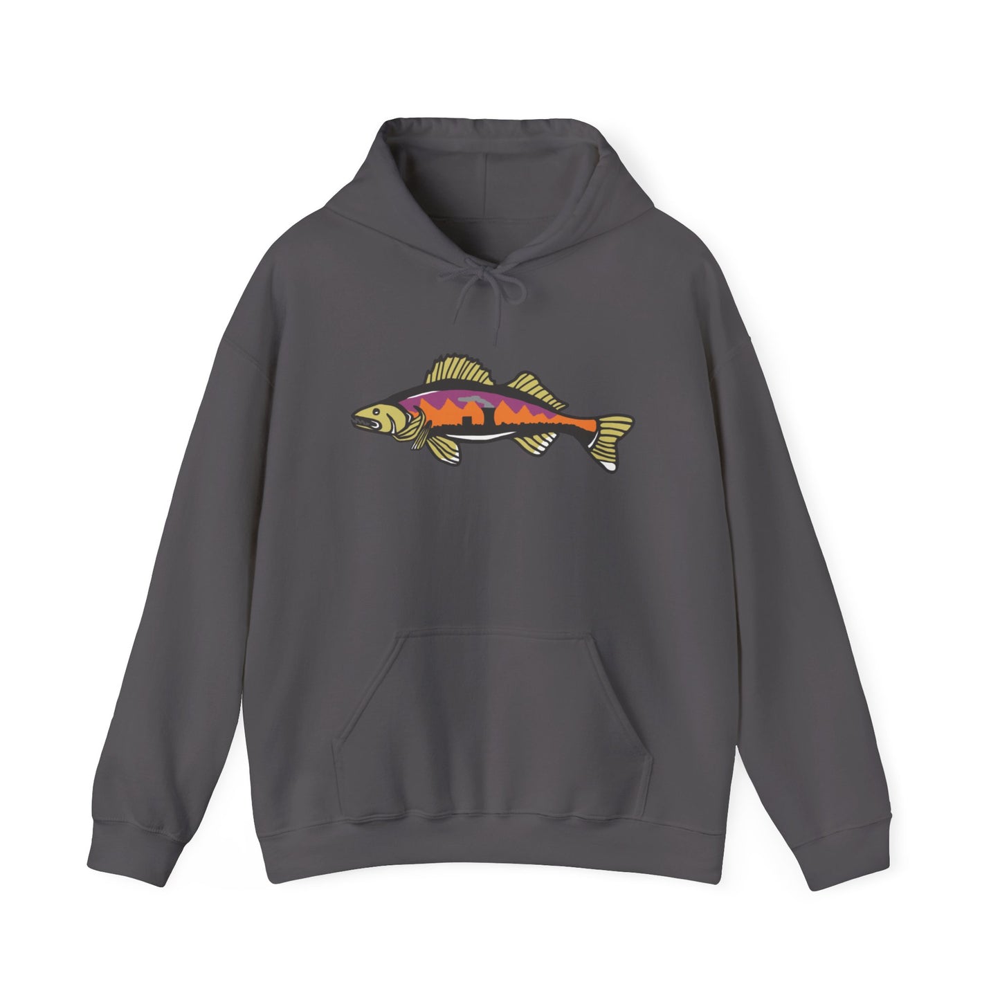 Walleye Hooded Sweatshirt