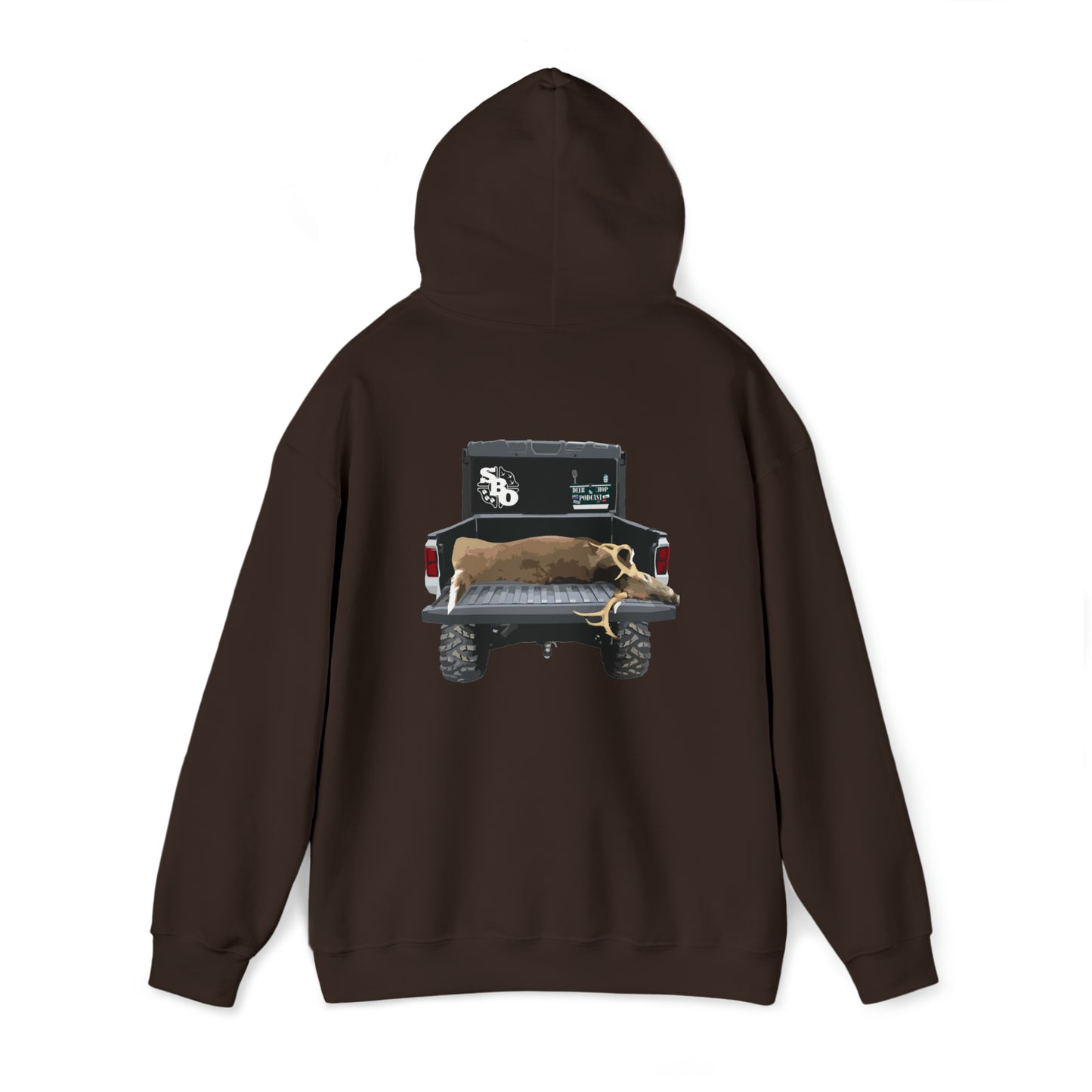 Side by Side Buck Hoodie