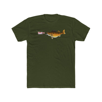 Walleye Chasing Wonderbread Bandit Crew Tee