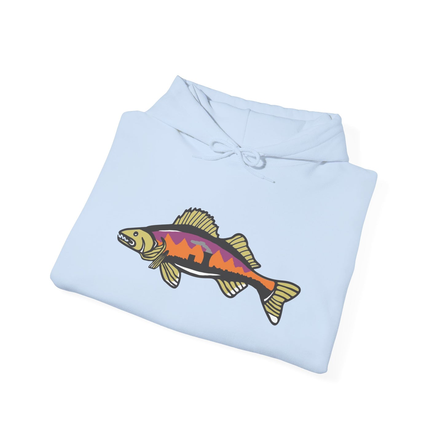 Walleye Hooded Sweatshirt