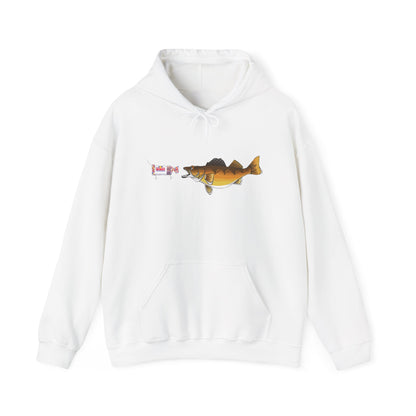 Walleye Chasing Wonderbread Hooded Sweatshirt