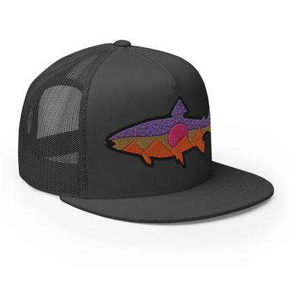 Brook Trout 5 Panel Trucker Cap