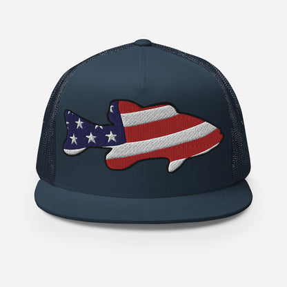 USA Bass Trucker Cap