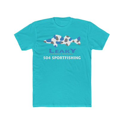 504 Sportfishing Blue Camo Crew Tee