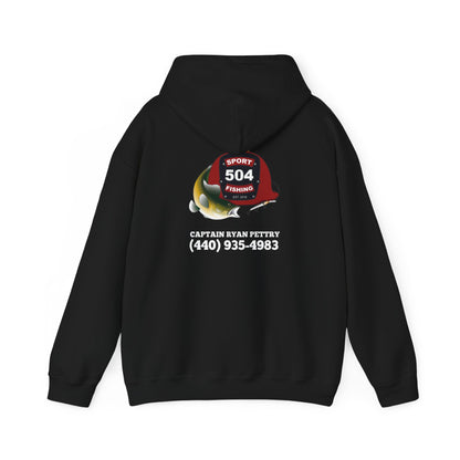 504 Sportfishing Red Walleye Hooded Sweatshirt