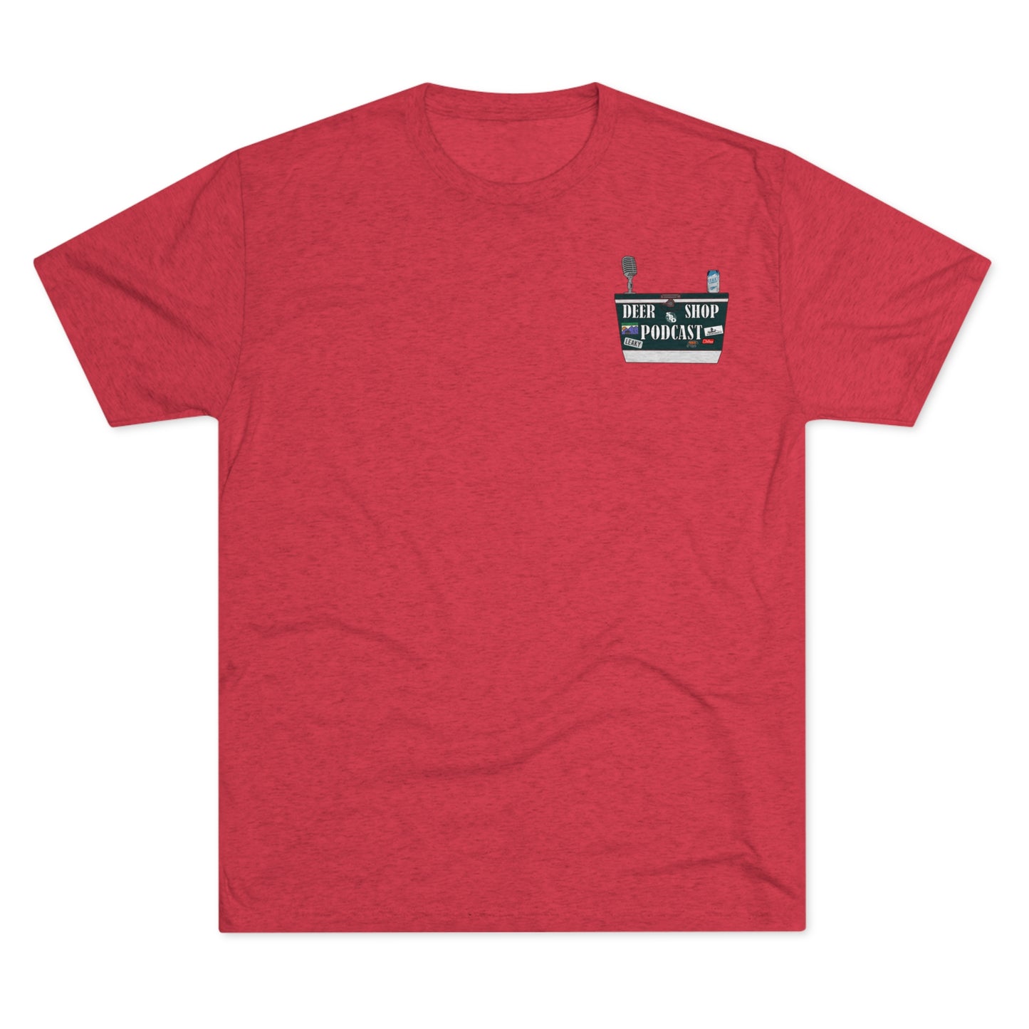 Side By Side Buck Tri-Blend Crew Tee