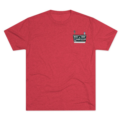 Side By Side Buck Tri-Blend Crew Tee