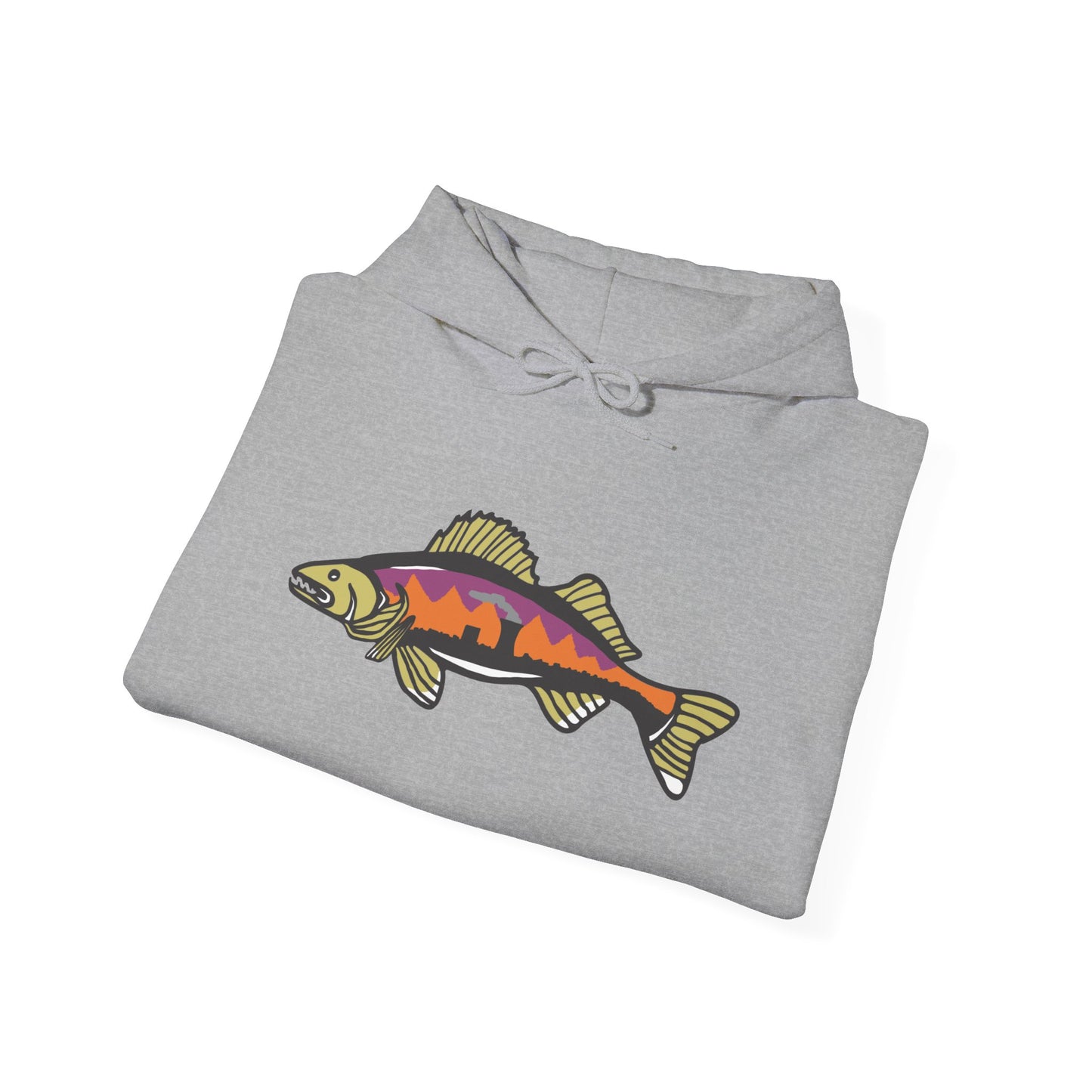 Walleye Hooded Sweatshirt