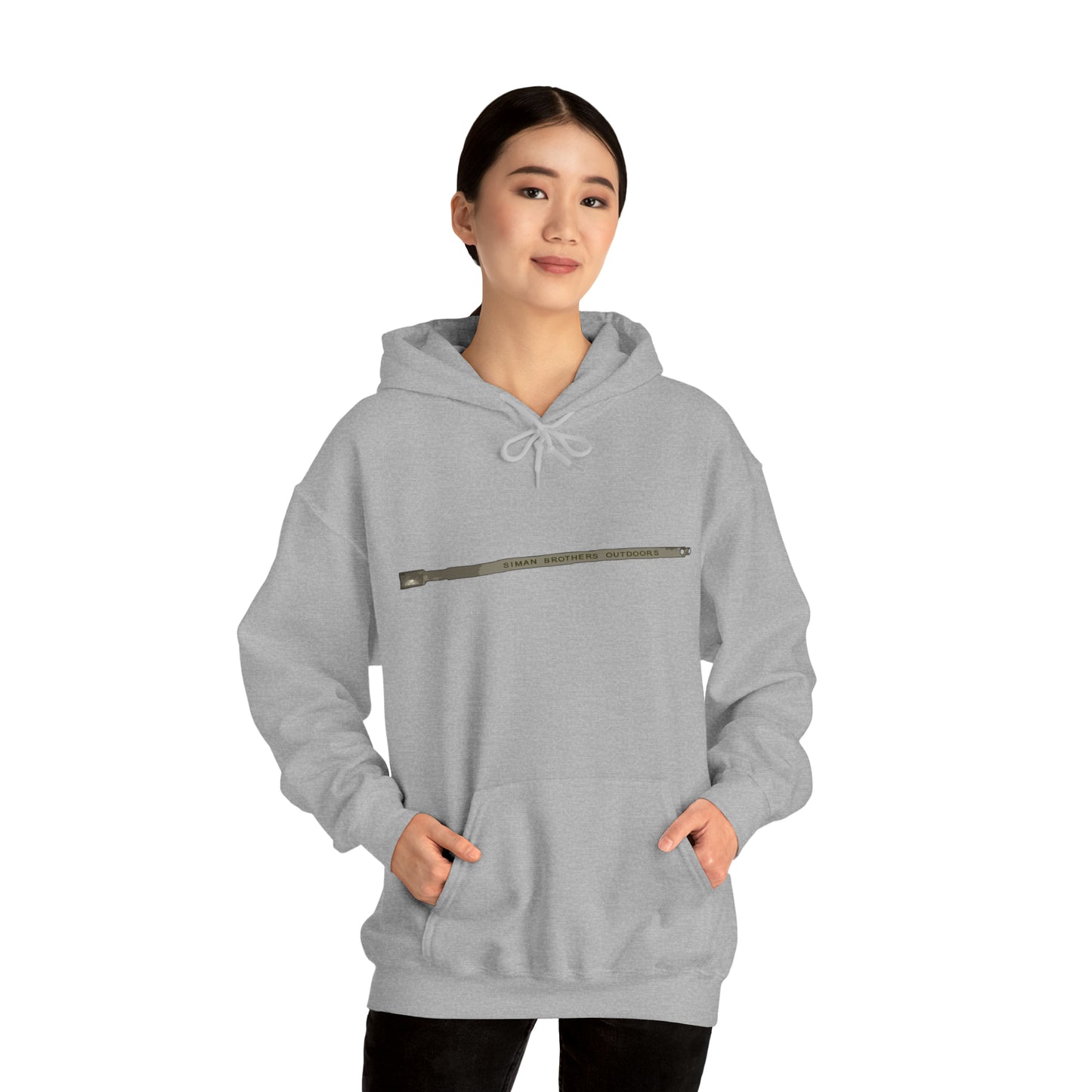 Metal Deer Tag Hoodie