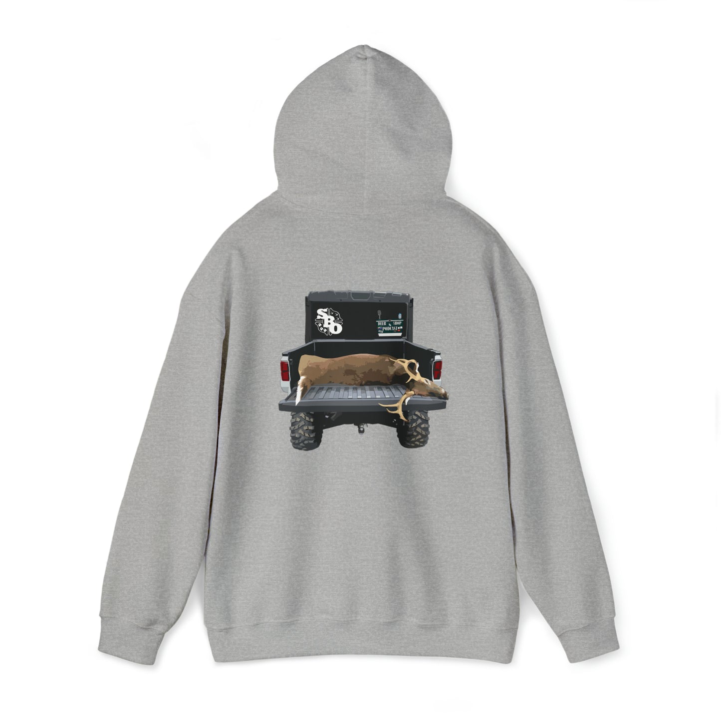 Side by Side Buck Hoodie