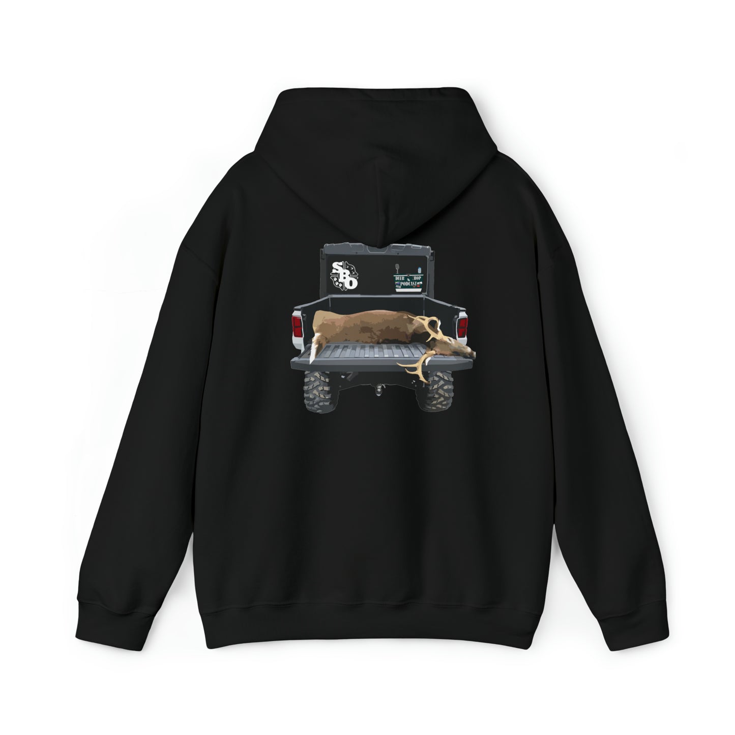 Side by Side Buck Hoodie