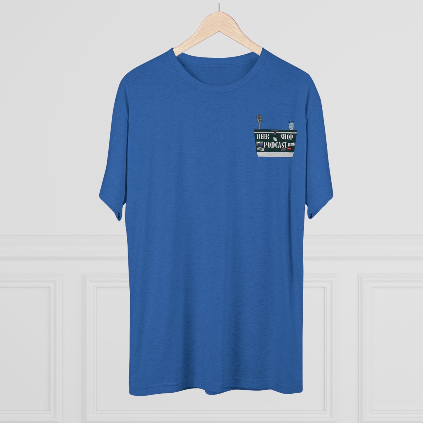 Side By Side Buck Tri-Blend Crew Tee