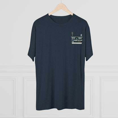 Side By Side Buck Tri-Blend Crew Tee